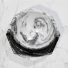 Exotic White Octagonal Marble Sink - with a free marble soap dispenser - Image 2